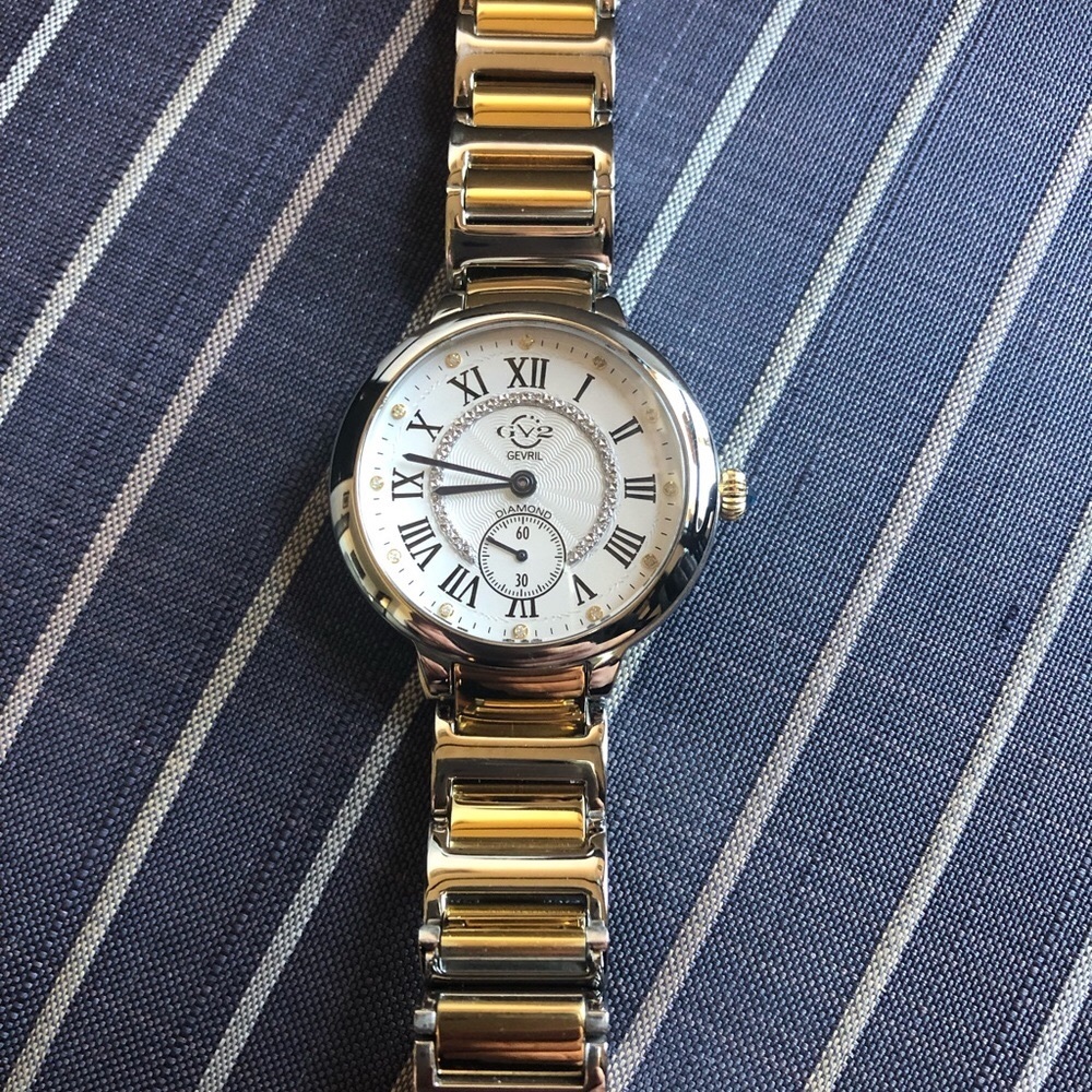 GV2 by Gevril Rome Ladies Quartz Watch